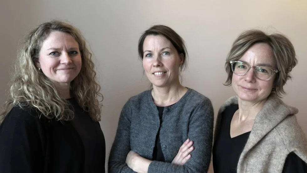 Karin Danielsson, Kristina Ehrstedt och Åsa Ehn Hillberg från Karavan landskapsarkitekter levererade vinnarförslaget.
