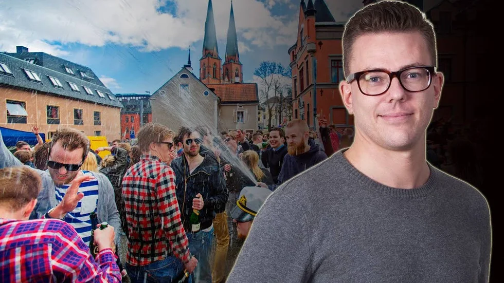 UNT:s nöjesredaktör sätter ljud till Valborgsfirandet. Bilden är ett montage.
