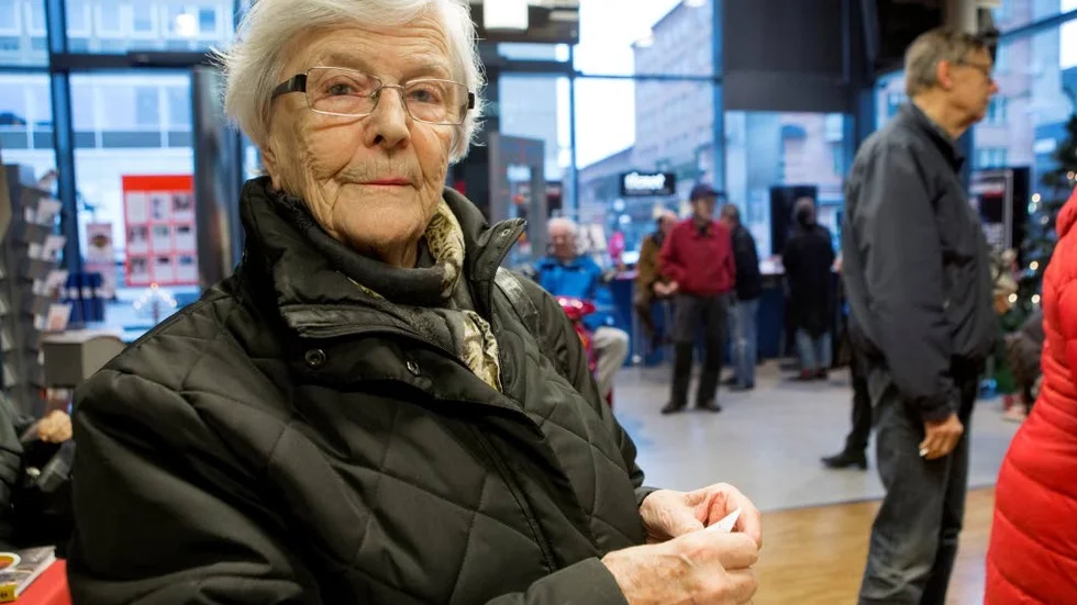 Förväntansfull. Dagmar Söderberg köade för att få tag i biljetter till Caprice.