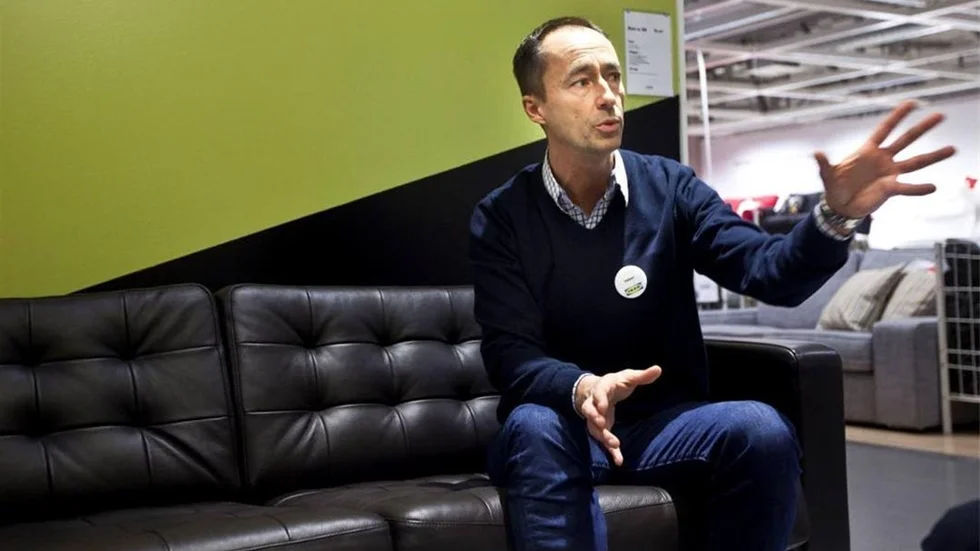 Håkan Svedman är chef för Ikea Sverige och vill utveckla företagets kundkontakt.