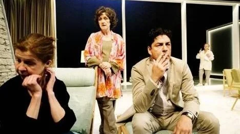 Ingela Olsson, Gunilla Nyroos, Reuben Sallmander och Marie Göranzon.