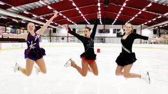 Monia Wennström, Moa Göransson och Erika Jansson.