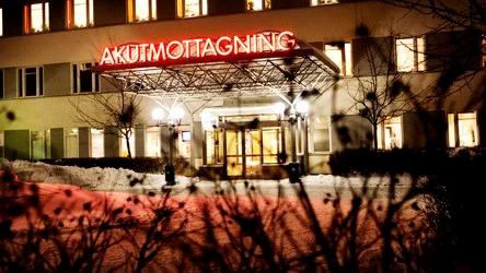 Akutmottagnig, Akademiska sjukhuset, vinter