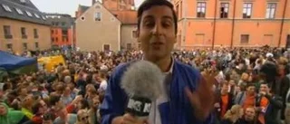 Valborgsfylla marknadsför MTV