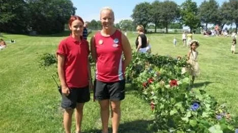 Ylva Östman och Maja Framming.