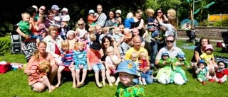 Dubbelt upp i Stadsparken