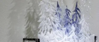 Årstidernas skiftningar i glas, akvarell och olja