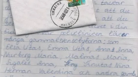 Det kom ett brev från Gammalsvenskby i Ukraina där överläkaren vid vårdcentralen berättade om bekymren att klara en anständig sjukvård.
