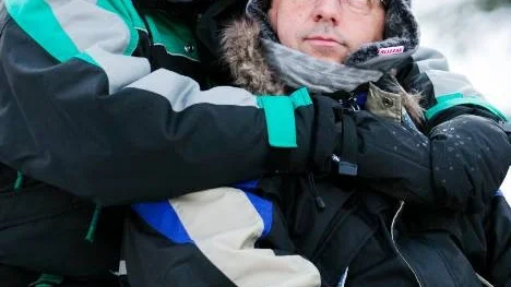 Arlette och André Begot njöt av turen med rensläden.
