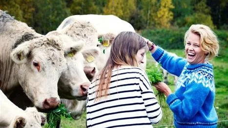 PEPPTRÄFF. Jennifer Niskala och hennes mentor Mia-Maria Björnfot är nöjda med helgens peppträff.