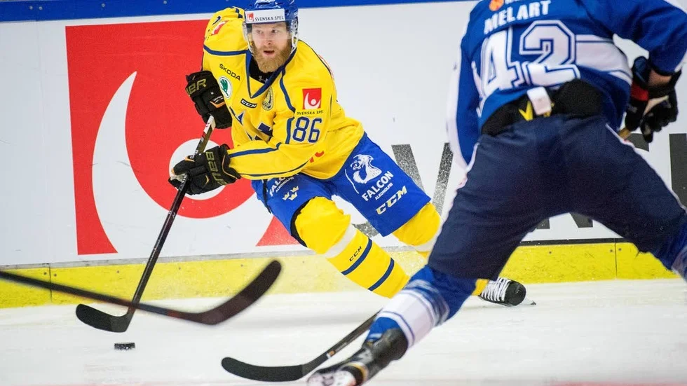Skägget. Linus Klasen har odlat lite mer skägg sedan Norrbottens-Kuriren besökte honom i Lugano förra vintern.