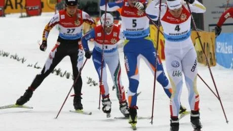 MOT SEGER. Hanna Falk på väg mot sitt livs första VC-seger.