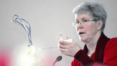 POSITIVT BESKED. Birgit Hassler, privatpraktiserande gynekolog, ser vaccinet som en viktig del av kampen mot livmoderhalscancer.