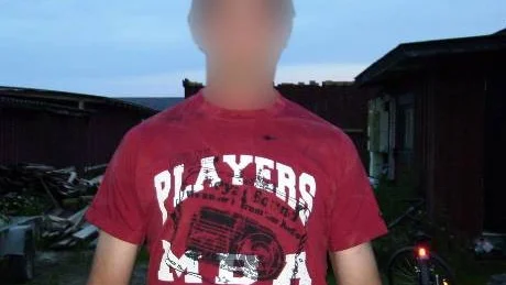 Den mordmisstänkte mannen.