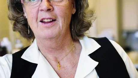 MÅSTE SÖKA. Då Renée Nilsson såg annonsen om att man sökte en husfru till residenset kände hon att hon var tvungen att söka jobbet. Något som hon inte ångrat en sekund.