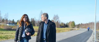 Här invigs nya gång och cykelvägen