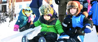 Snöfestivalen lockade Kirunaborna ut i snön