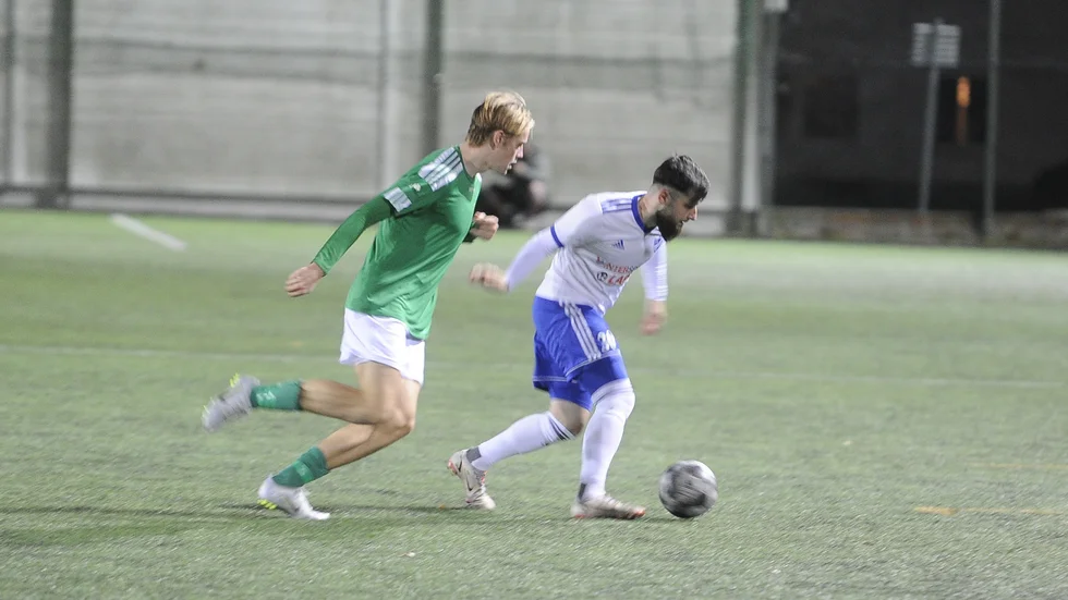 Amir Strukan stod för ett av målen i IFK Nyköpings genrep.