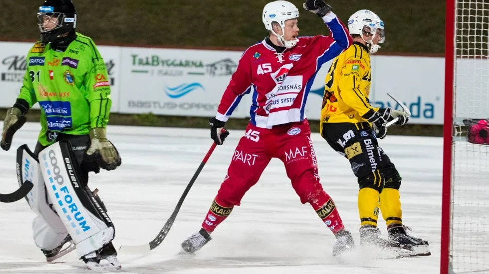 Målskytt. Jimmy Berglund gav hemmalaget hopp då han reducerade till 1–2.