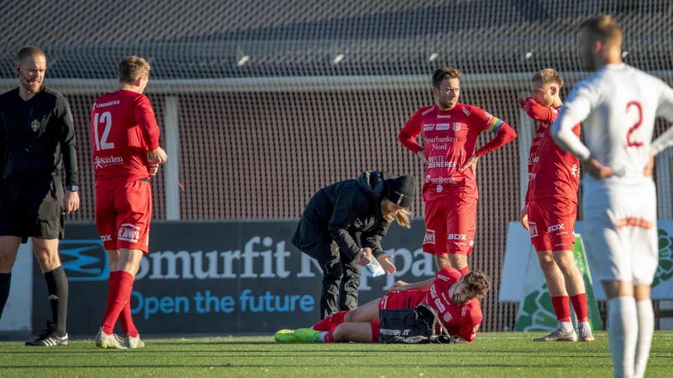 I Piteås senaste match fick Stankovic kliva av med skada, nu är säsongen över för mittbackens del.