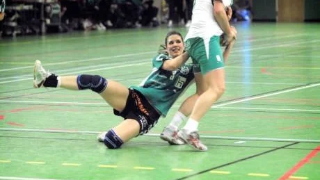 HÄNG. Josefina Smiths BBK hängde kvar i matchen trots en dålig inledning. Men orkade inte hela vägen.