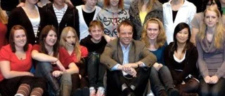 Fuglesang besöker rymdstaden