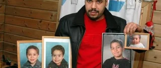 "Hämta hem min fru  och mina barn från Gaza!"