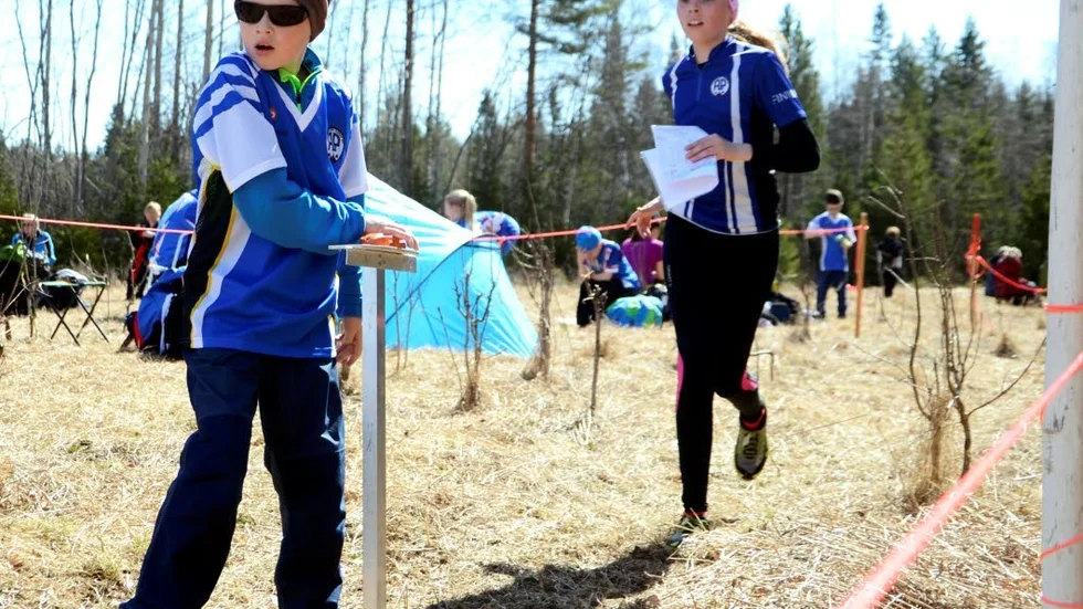 Niilo Partanen från Alatornion Pirkat kom på andra plats i H12 på söndagen.