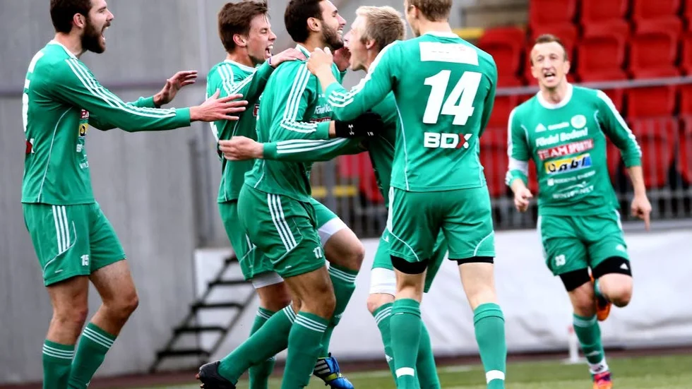 Segerjubel. Bodens BK slog Piteå på hemmaplan.