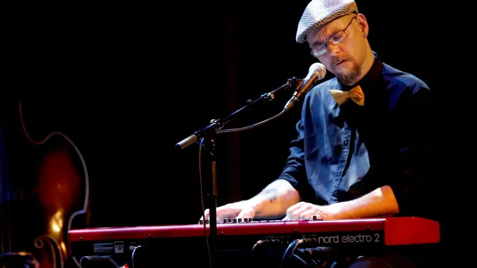 Organist Torbjörn Eliasson.