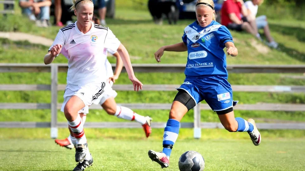 Alviks Emelie Helmvall lyckades inte hitta nätet mot Selånger.