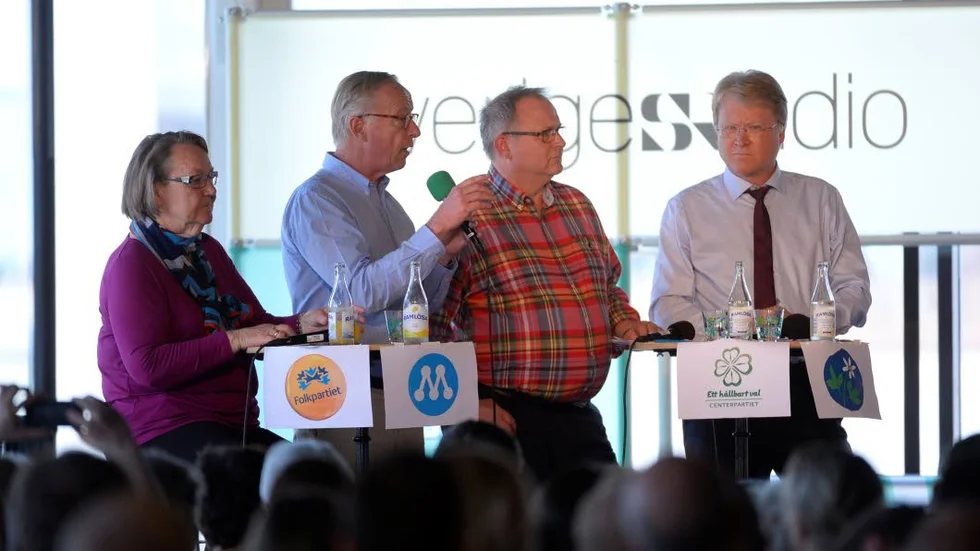 Olika partigrupper. De borgerliga toppkandidaterna är dock ense om det viktigaste.