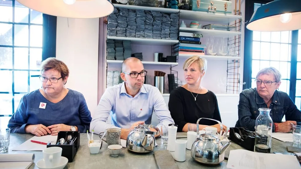 Vill leda Luleå. Socialdemokraterna i Luleå söker egen majoritet för att få genomföra sin politik fullt ut. Kommunalråden Yvonne Stålnacke och Niklas Nordström tillsammans med Carina Sammeli och S-ordföranden Britt Westerlund.
