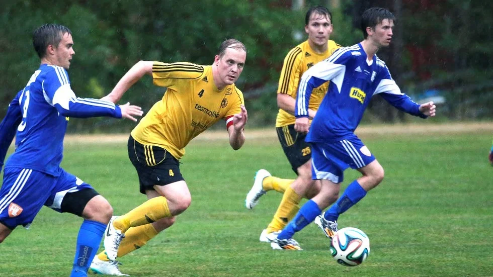 Hedens lagkapten Rickard Häggstål.