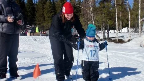 Yngst i årets påsklopp var Vilgot Löf, 2 år.