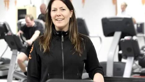 Linda Mortensen på Step In tycker att det är roligt att det kommer nya för att träna.