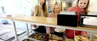 Lax ovanligt på skolmenyn