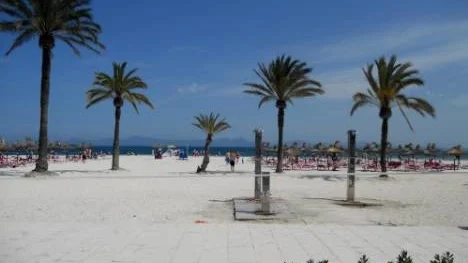 Bild från stranden.