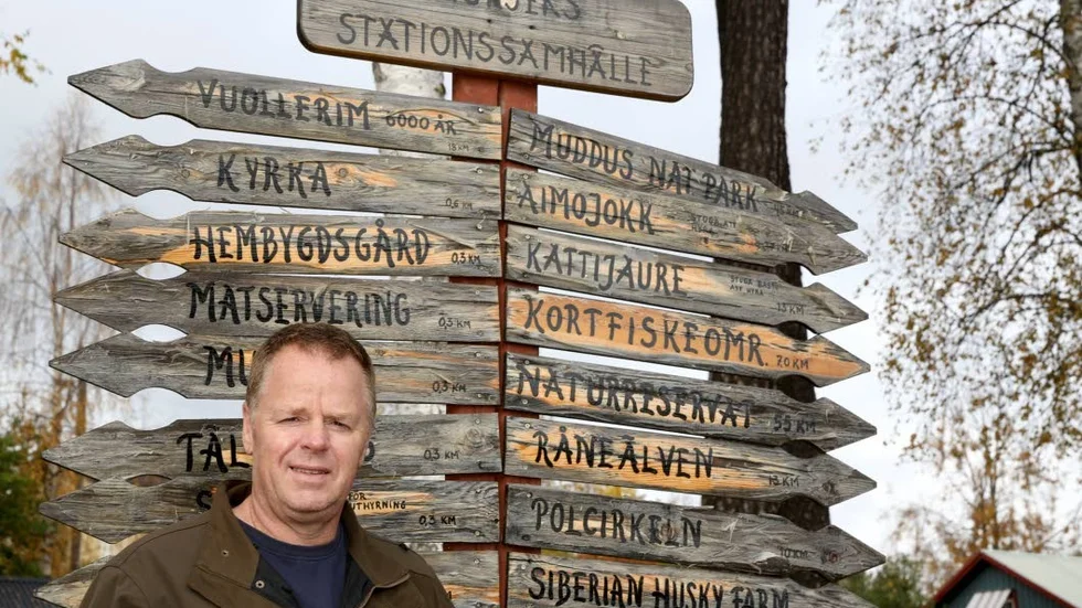 Centralt. Murjek ligger nära många sevärdheter. David Carpenter från England uppskattar tystnaden och lugnet.