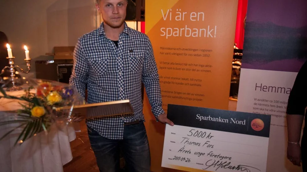 Årets företagare, Karl-Johan Thiger, Pajala bilverkstad.