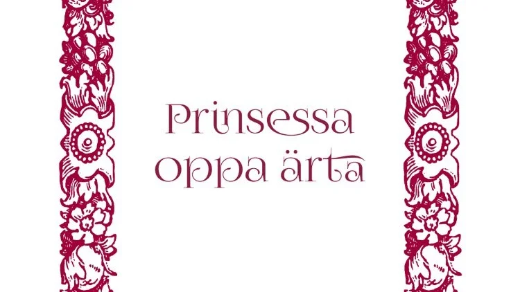 Prinsessan på ärten. Daniel Engberg har samarbetat med Marie Kerttu, illustratör från Kalix, och Linnea Norberg, som är grafisk formgivare i arbetet med boken.
