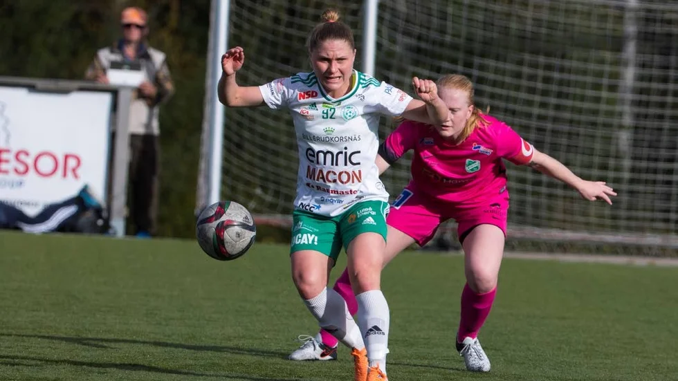 Stjärnan. Johanna Andersson kräver mer av laget mot bättre motstånd.