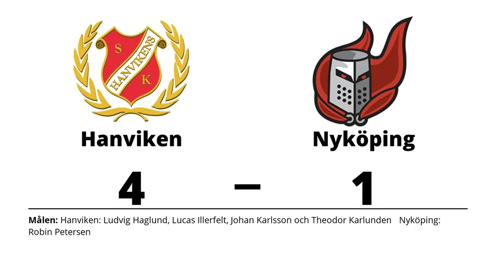 Hanvikens SK vann mot Nyköpings HF Ungdom