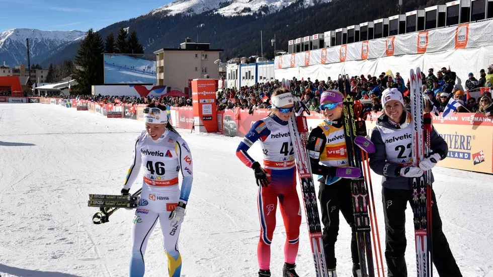 Giganter. På damsidan är Norge totalt dominant för tillfället. Ingvild Flugstad Östberg, Therese Johaug och Heidi Weng toppar nästan varenda lopp. Och nästa säsong är giganten Marit Björgen tillbaka.