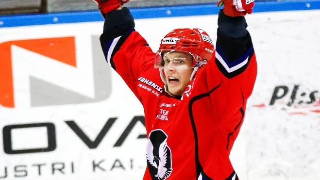 Målskytt. Christian Nyman såg det att Kalix fick en seger på hemmais.