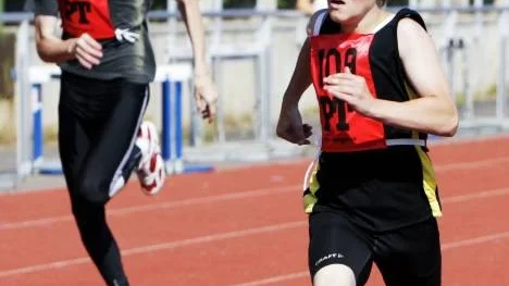 Rasmus Johansson, Tväråselet, vann 200 meter i P 14.