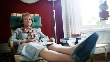 Kulturminister Lena Adelsohn Liljeroth talar om politiken under den gångna mandatperioden