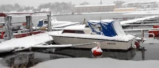 Snöoväder som tog alla på sängen