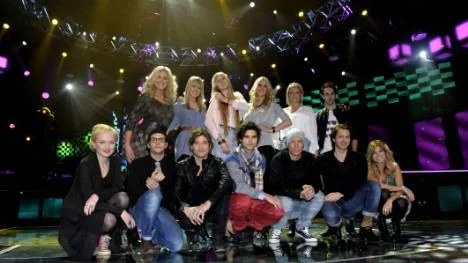 Artisterna i Melodifestivalens final på lördag.