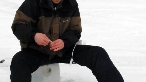 Nicklas Fahlgren från Skellefteå och Göran Berggren från Umeå fick fisk samtidigt.